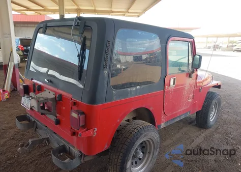 1987 Jeep Wrangler Sport z USA, uszkodzony, nr VIN 2BCCL813XHB504854